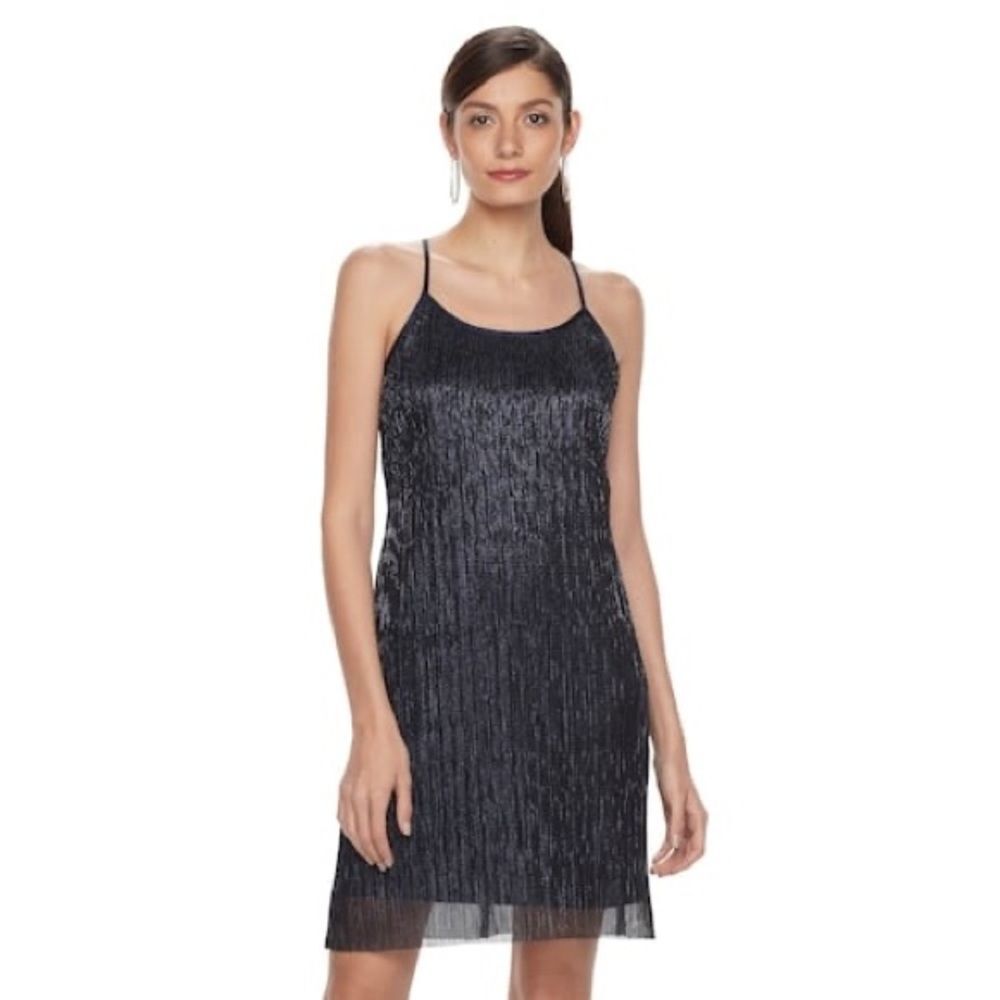 Hope and Harlow Blue Cocktail Dress